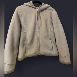 Old Navy Cream Sherpa Jacket